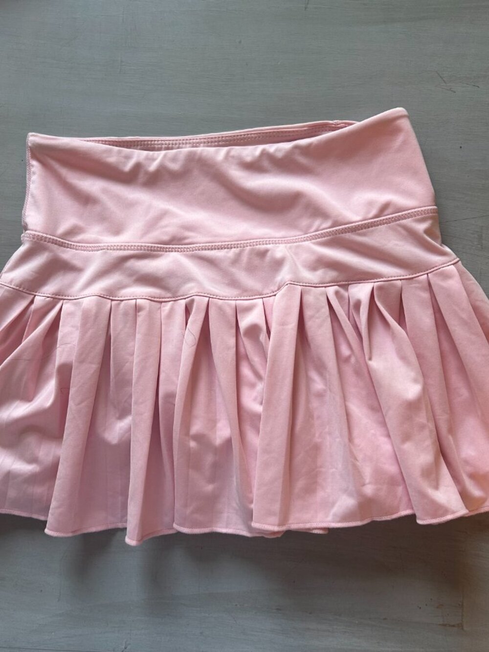 Gold Hinge Almond Blossom Pleated Tennis Skirt Pink Size Small Activewear - Picture 9 of 9
